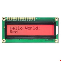 LCD کاراکتری 2x16 بک لایت قرمز
